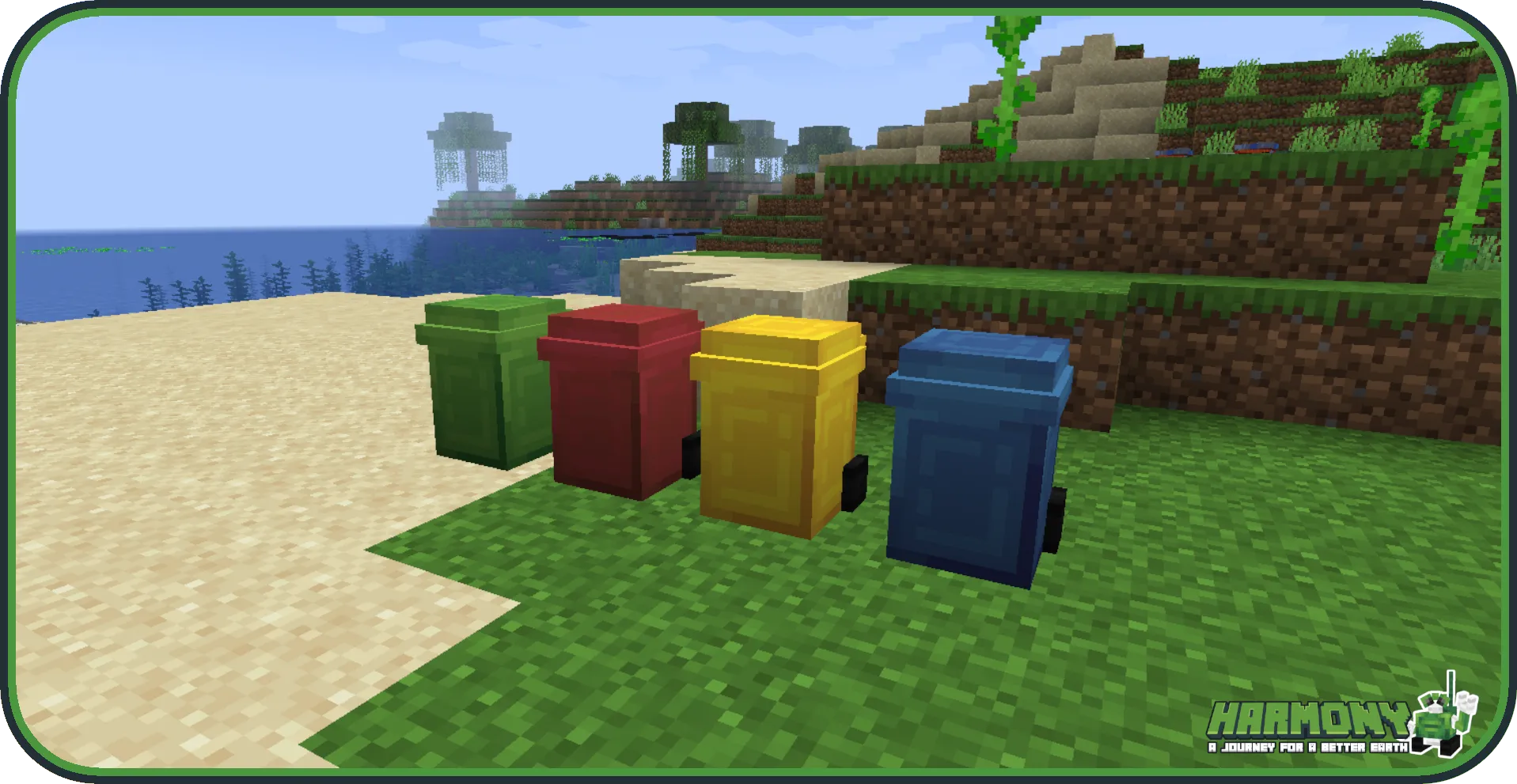 Harmony: A journey for a better earth — скриншот 4 (Моды, Minecraft)
