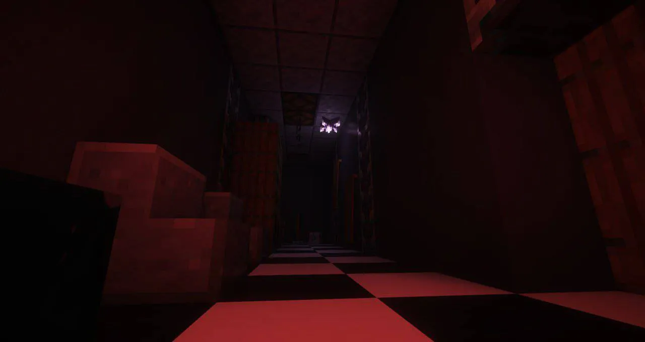 Mysterious Four Nights at Freddy's, Карты, Minecraft