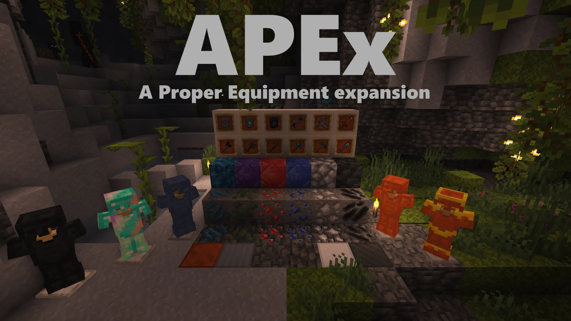 APEx - A Proper Equipment expansion — скриншот 1 (Моды, Minecraft)