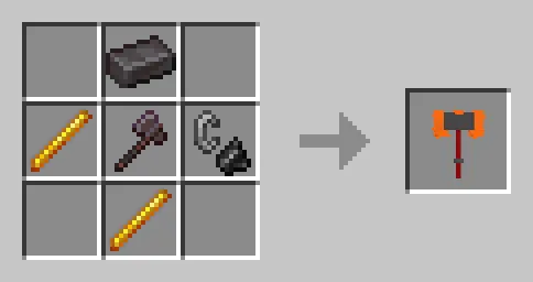 Flame Axe, Моды, Minecraft