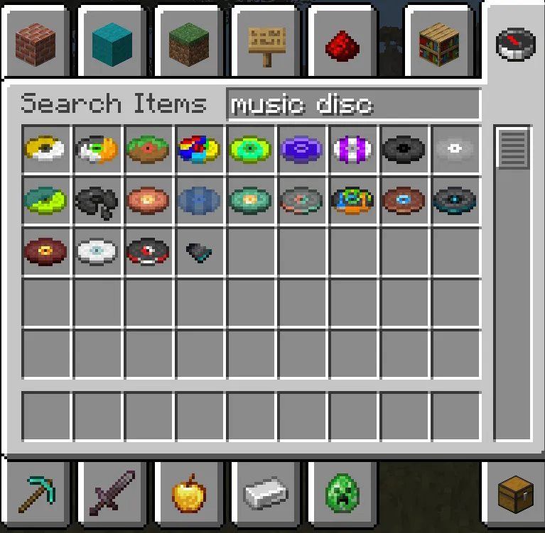 Better Music Discs, Текстуры, Minecraft