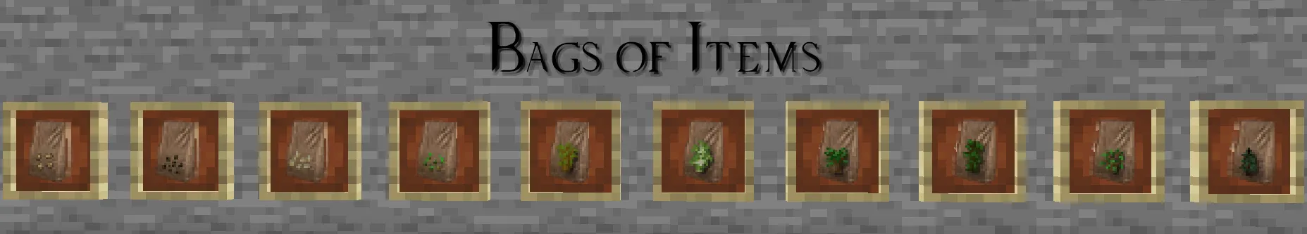 SpaceSaver, Моды, Minecraft