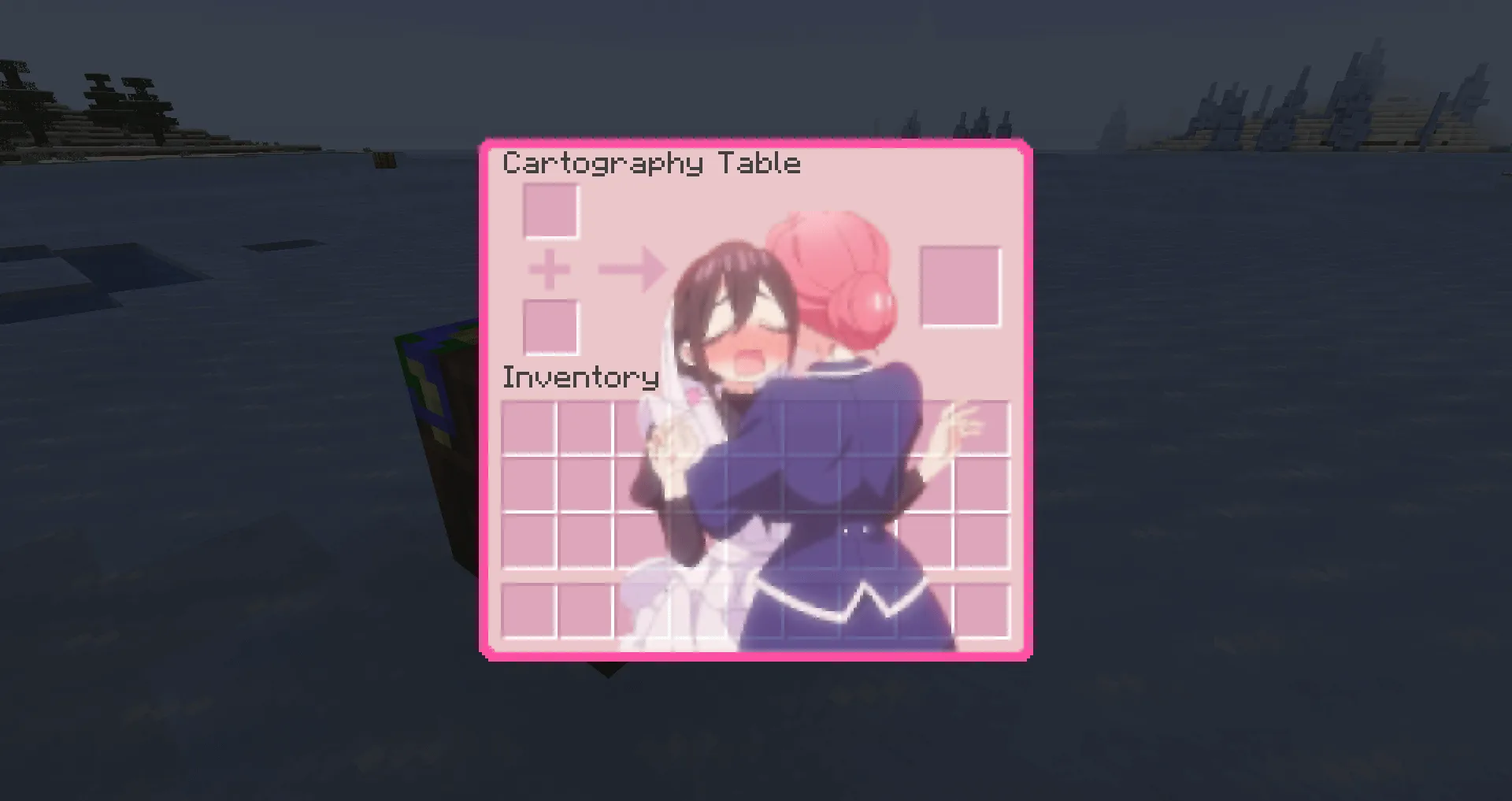 The 100 Girlfriends Who Really, Really, Really Love You GUI Pack, Текстуры, Minecraft