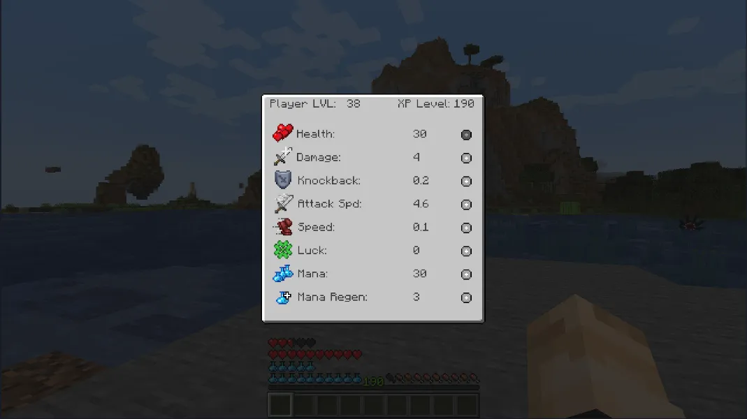 RPG Stats Spells, Моды, Minecraft
