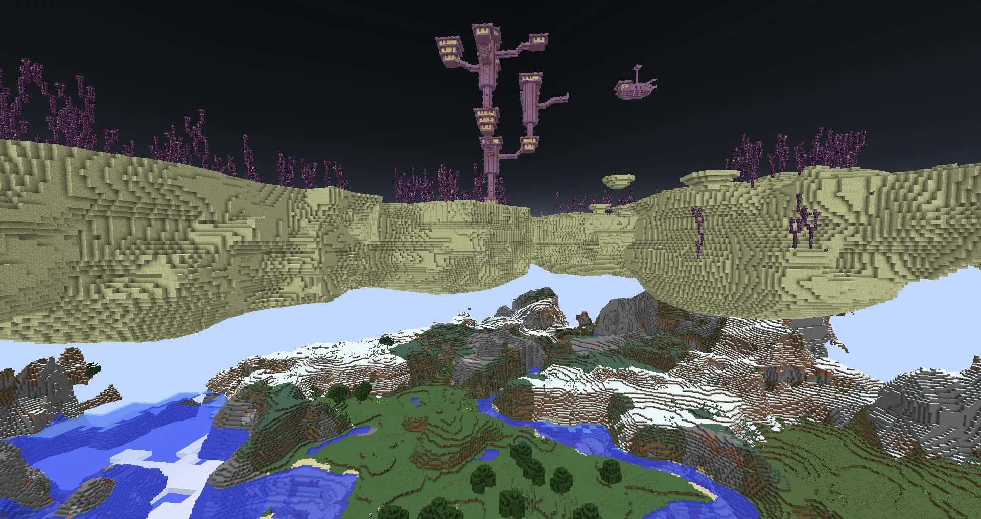 DimensionalLayers — скриншот 4 (Моды, Minecraft)