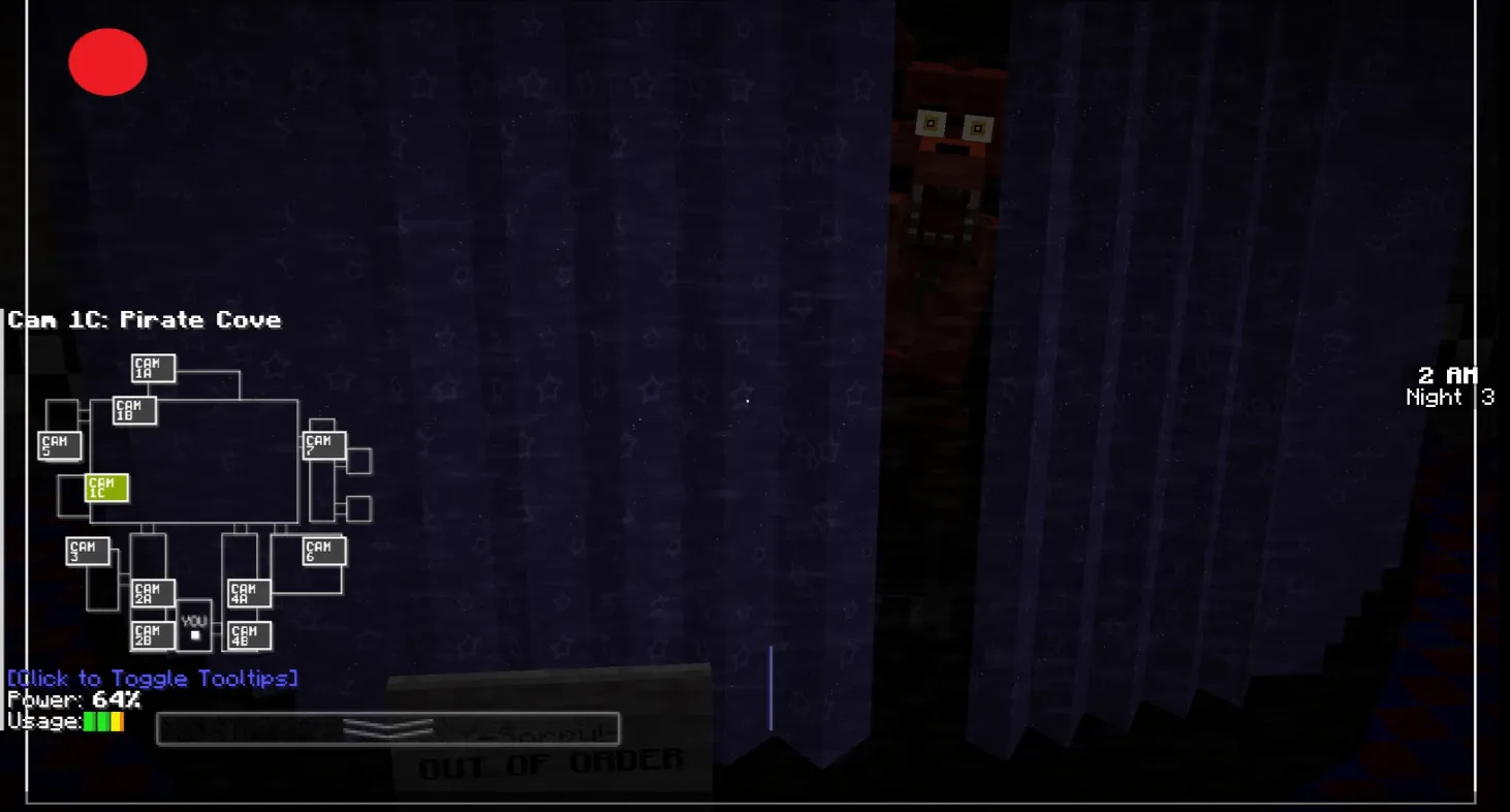 Five Nights at Freddy's 1 | Real Gameplay — скриншот 5 (Карты, Minecraft)