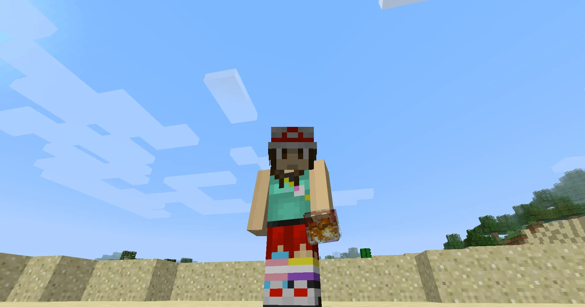 Pokémon Lucky Block REMASTERED, Кастомизации, Minecraft