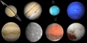 Kaxitt's planets on the sky — скриншот 1 (Текстуры, Minecraft)