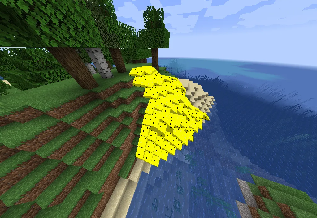 the cheese mod (very epic), Моды, Minecraft