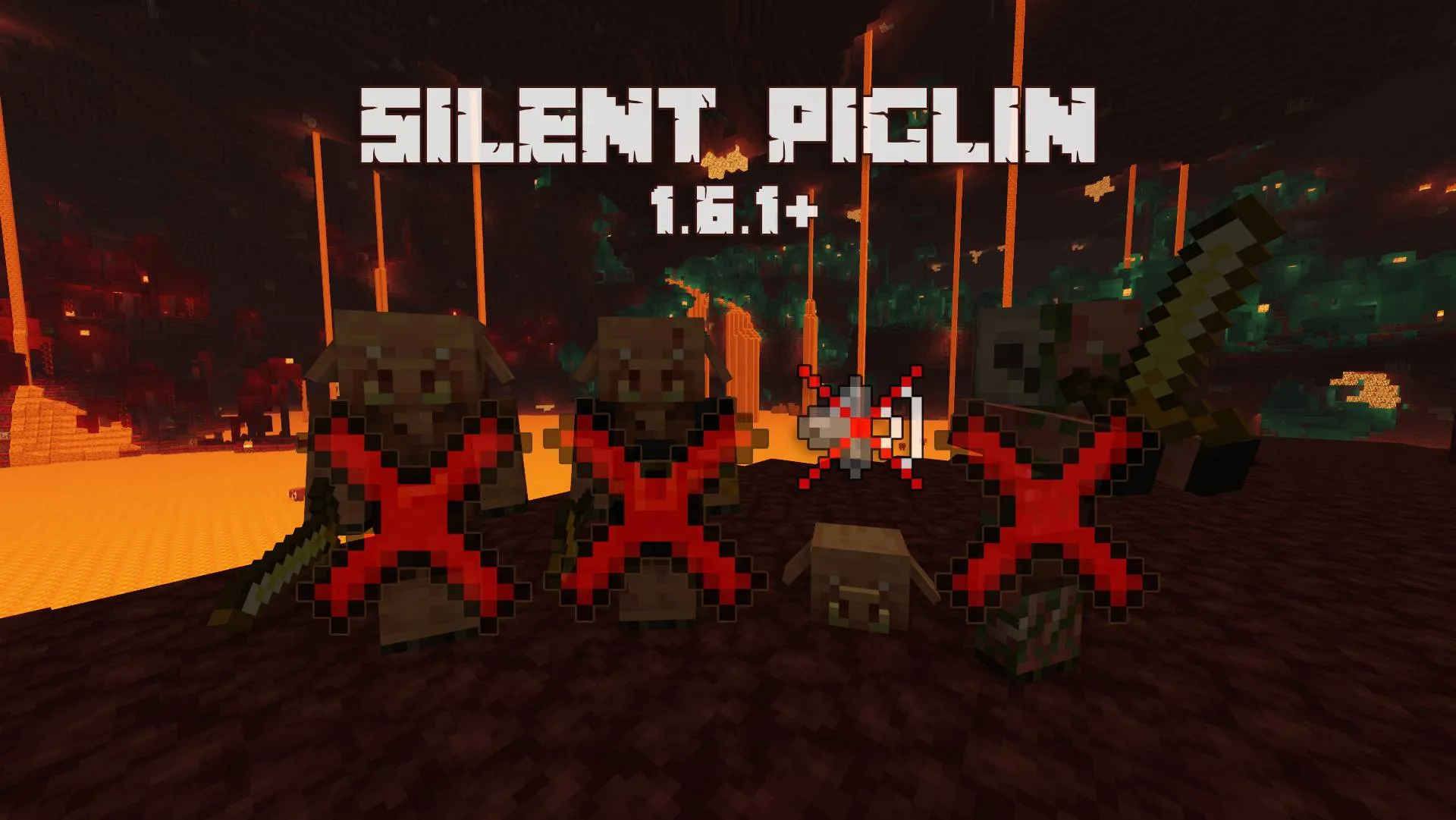 Silent Piglin, Текстуры, Minecraft