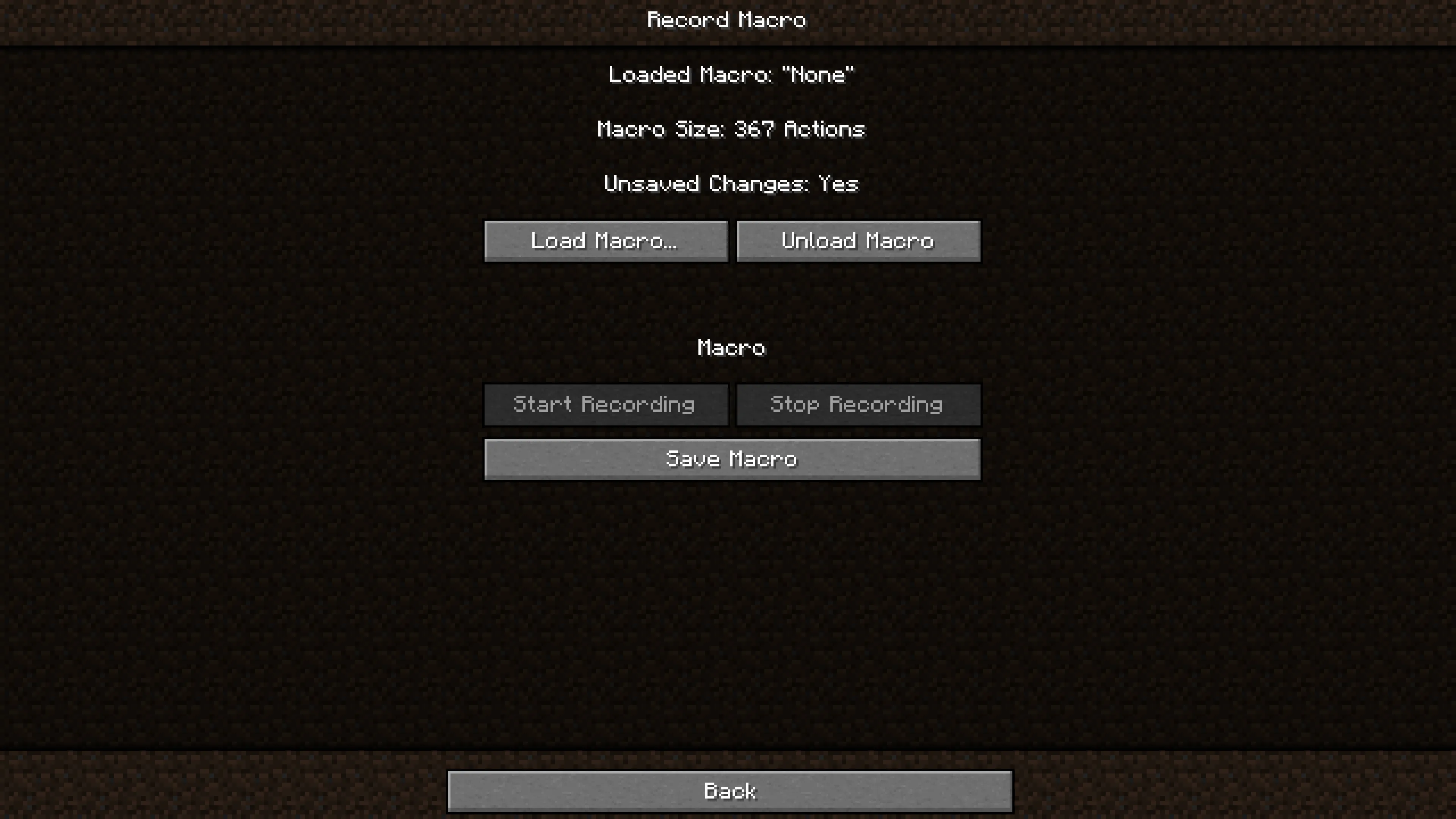 MacroCraft, Моды, Minecraft