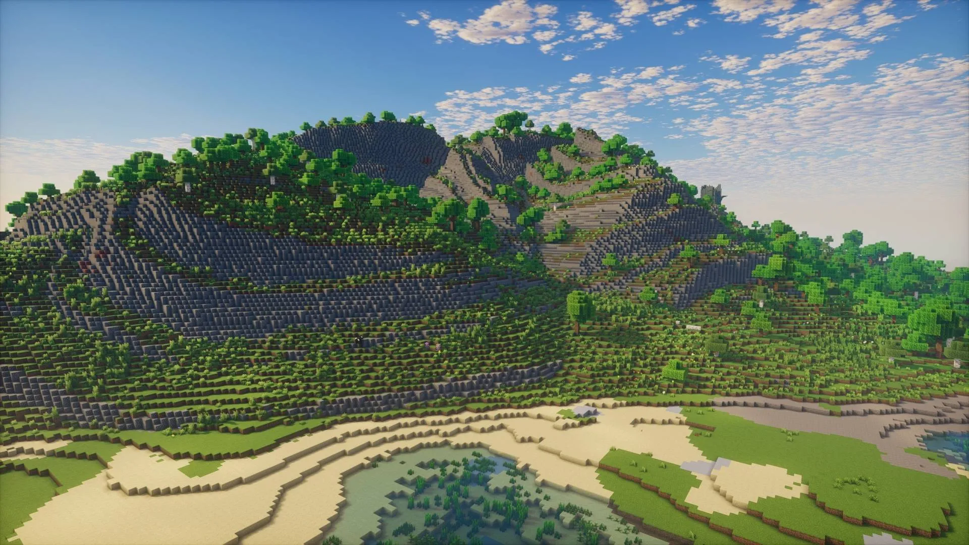 Greenspire - Survival Island — скриншот 6 (Карты, Minecraft)