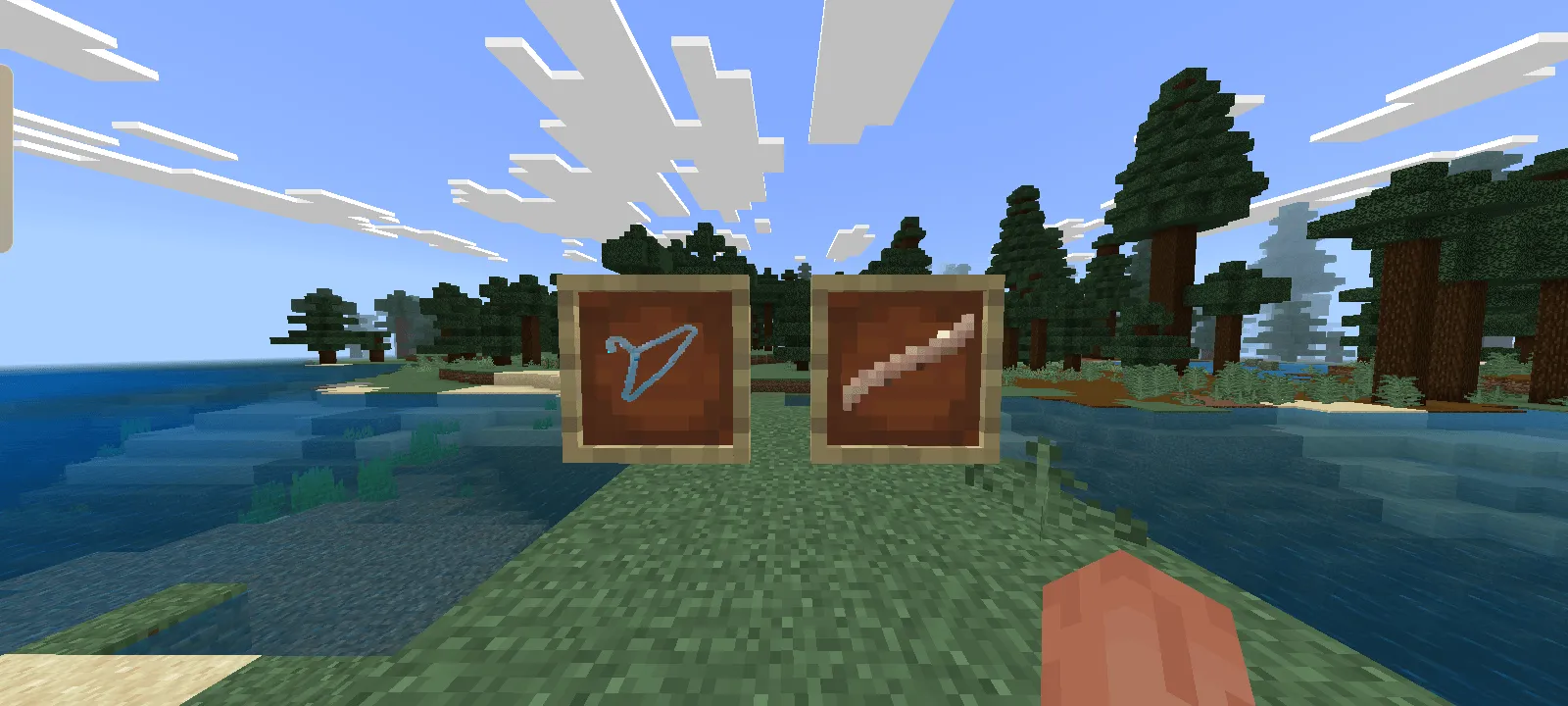Mom’s Hanger Bow, Текстуры, Minecraft