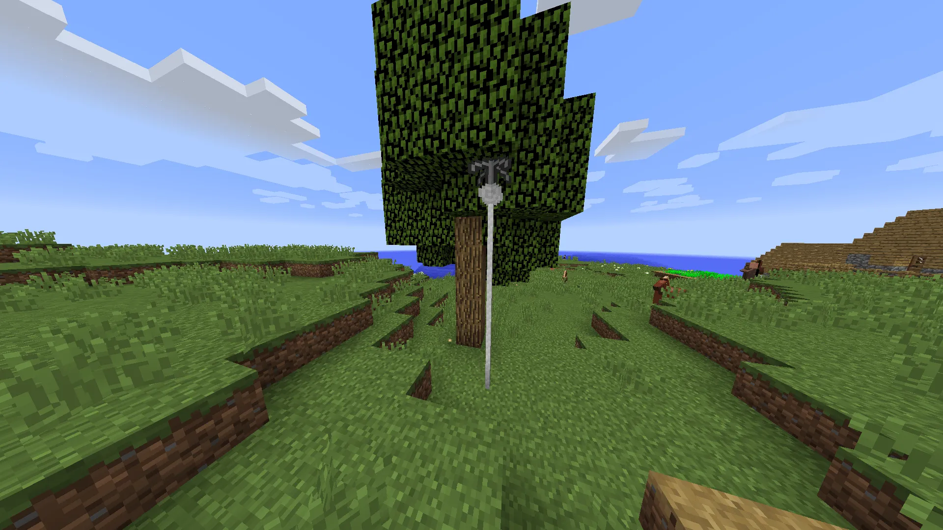Nanex's Grappling Hook — скриншот 1 (Моды, Minecraft)