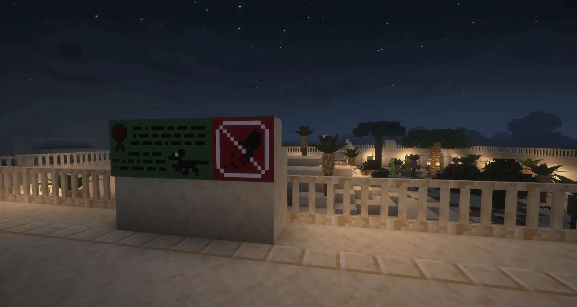 Immersive Info Signs F/A, Дата-паки, Minecraft
