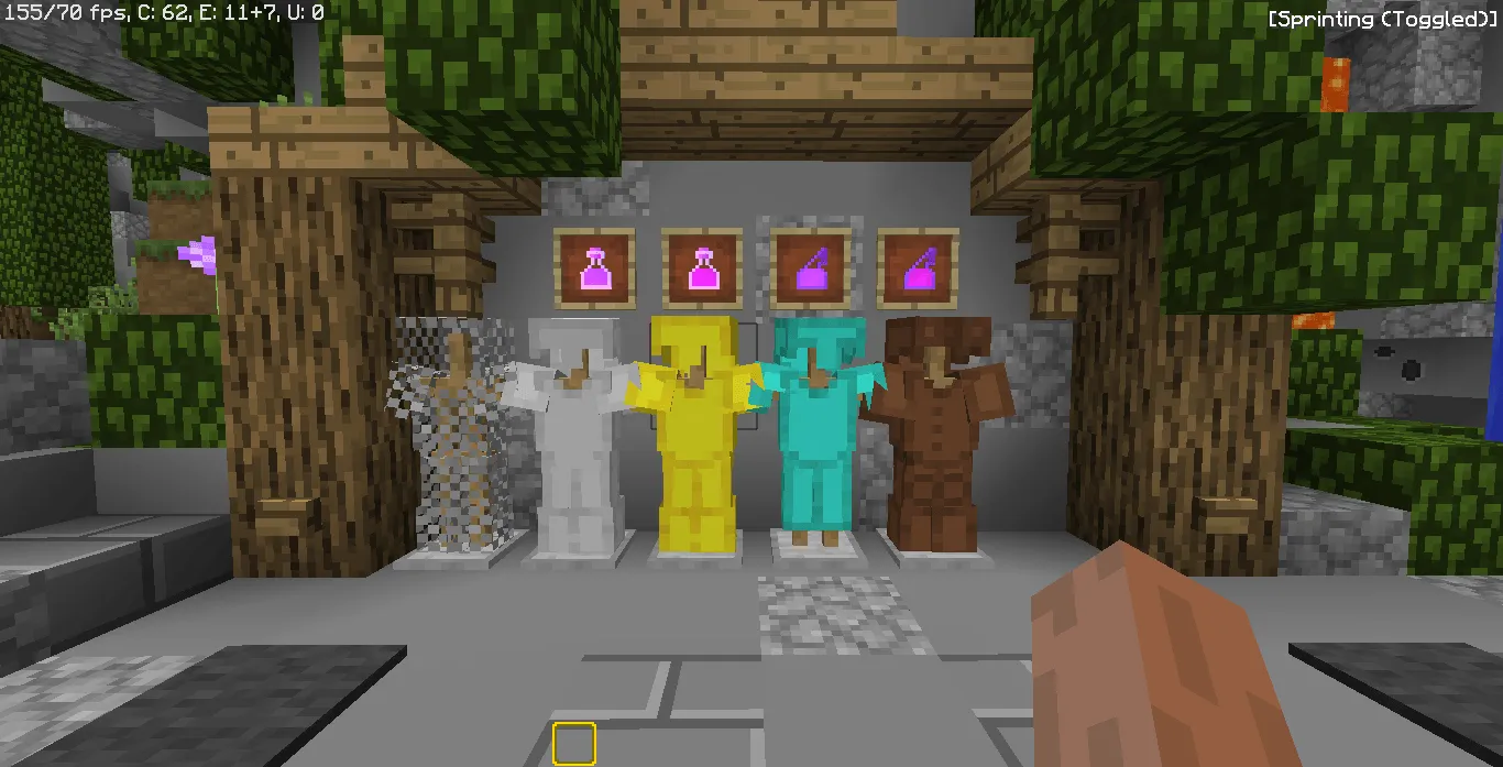 CleanVibe, Текстуры, Minecraft