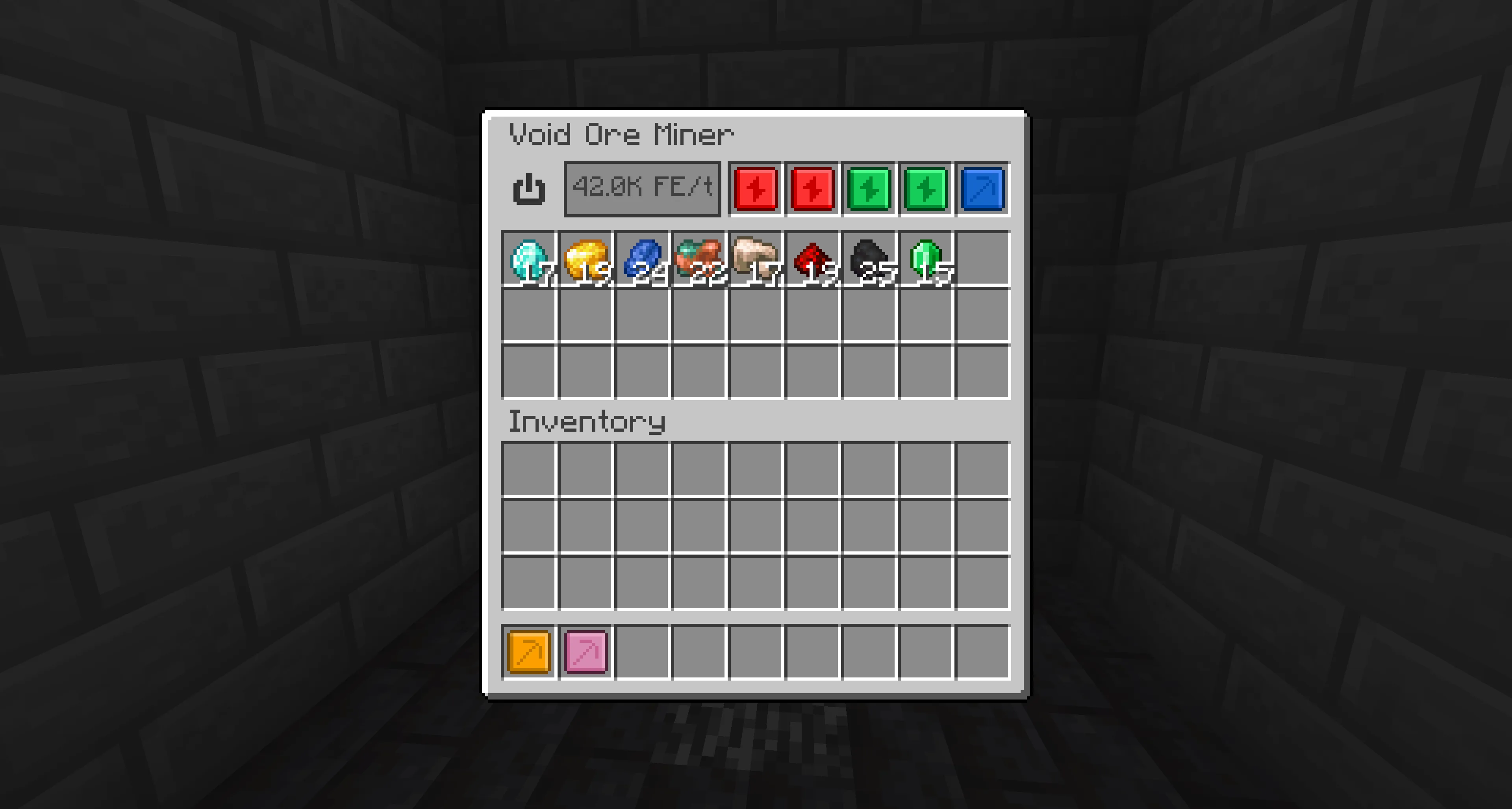 Void Ore Miner — скриншот 1 (Моды, Minecraft)