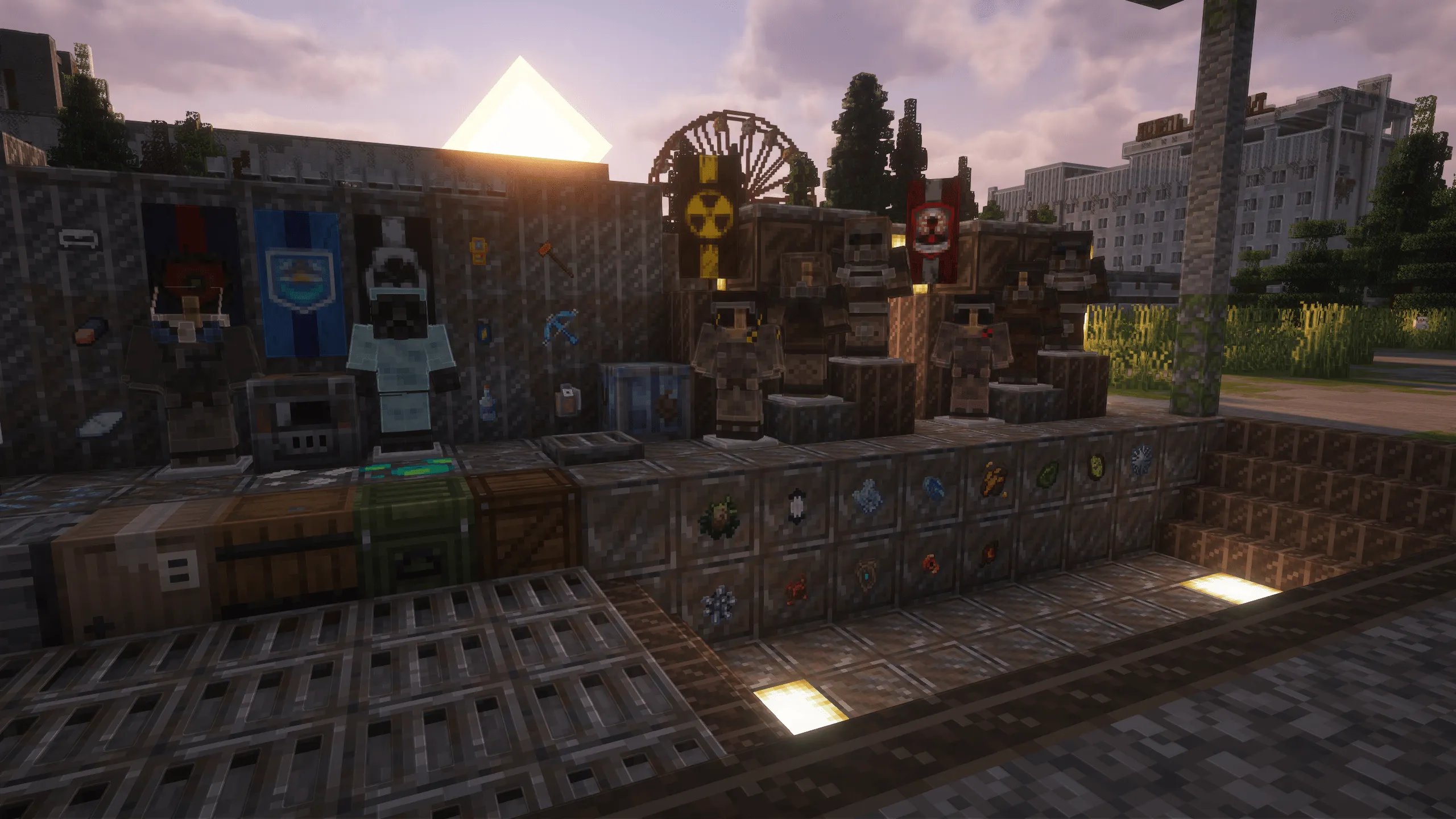 Into The Zone, Моды, Minecraft