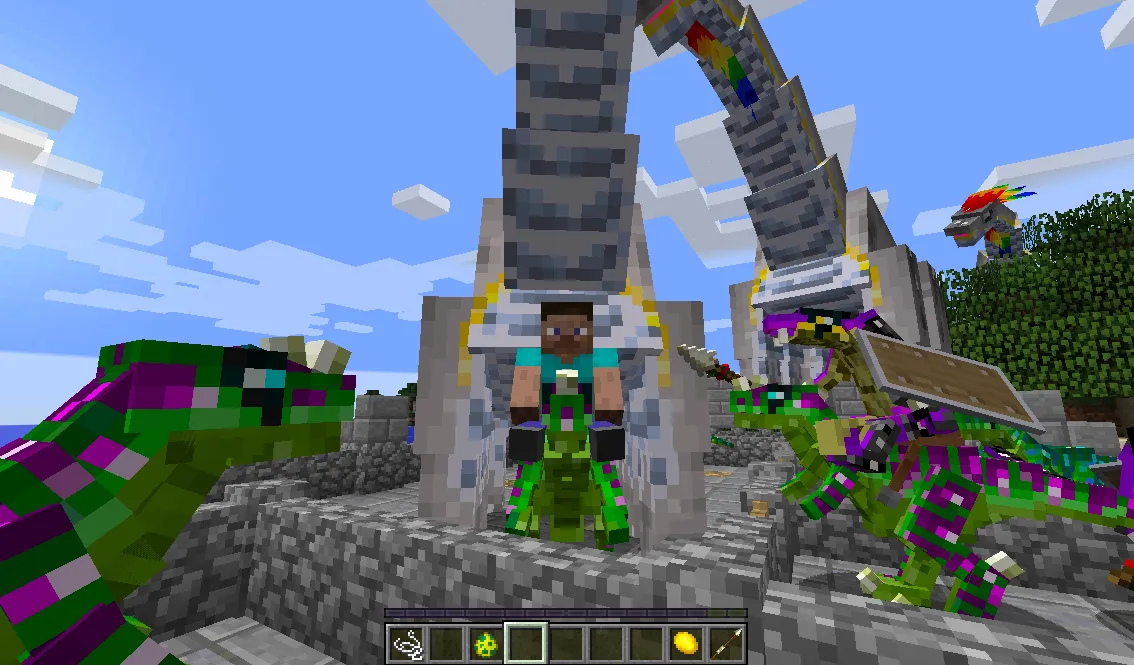 Welcome to the Jungle — скриншот 1 (Моды, Minecraft)