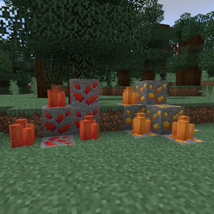 Crystalline Novelties, Моды, Minecraft