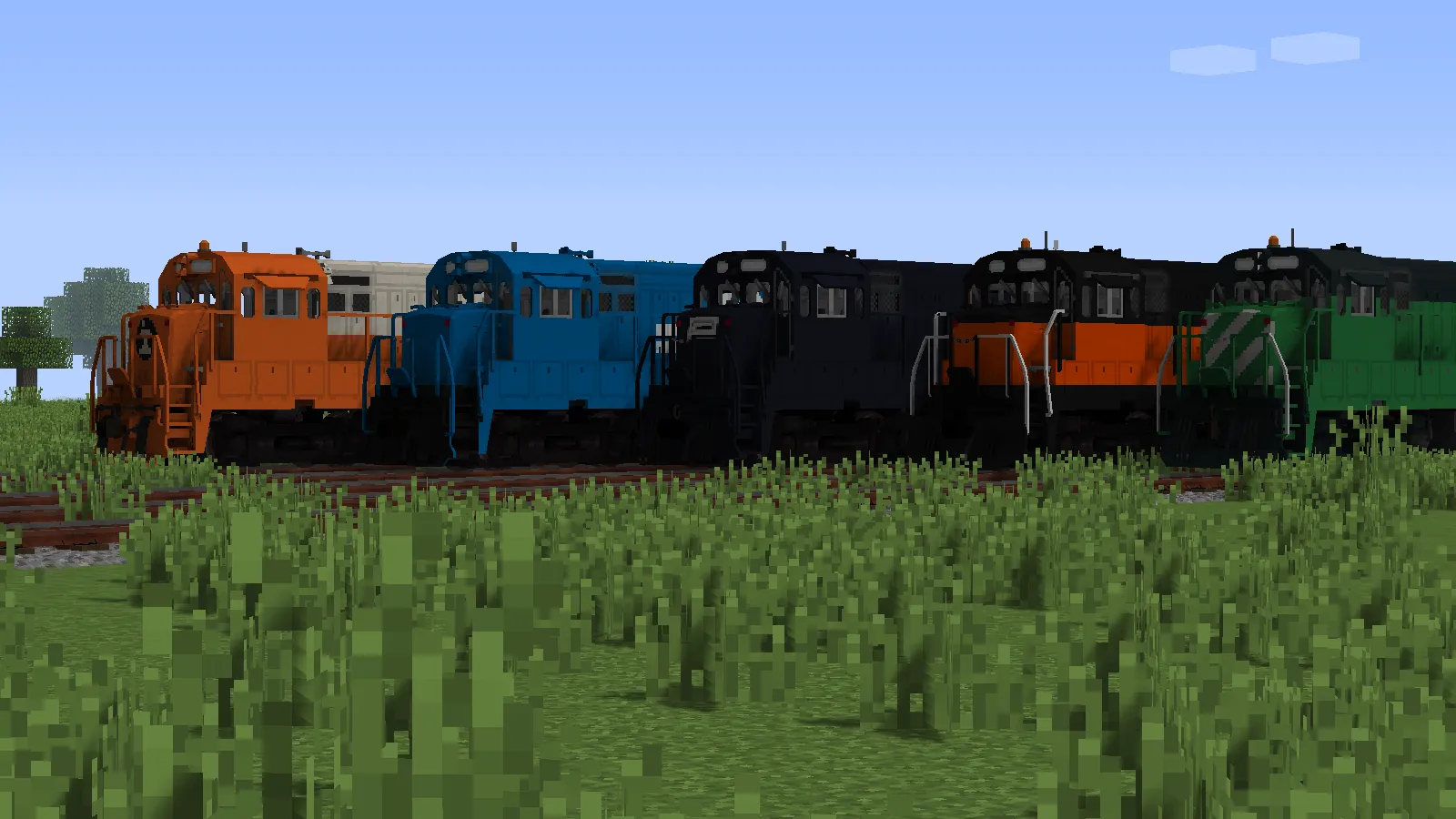 Gibster's Texel Trains Pack Extra Liveries, Текстуры, Minecraft