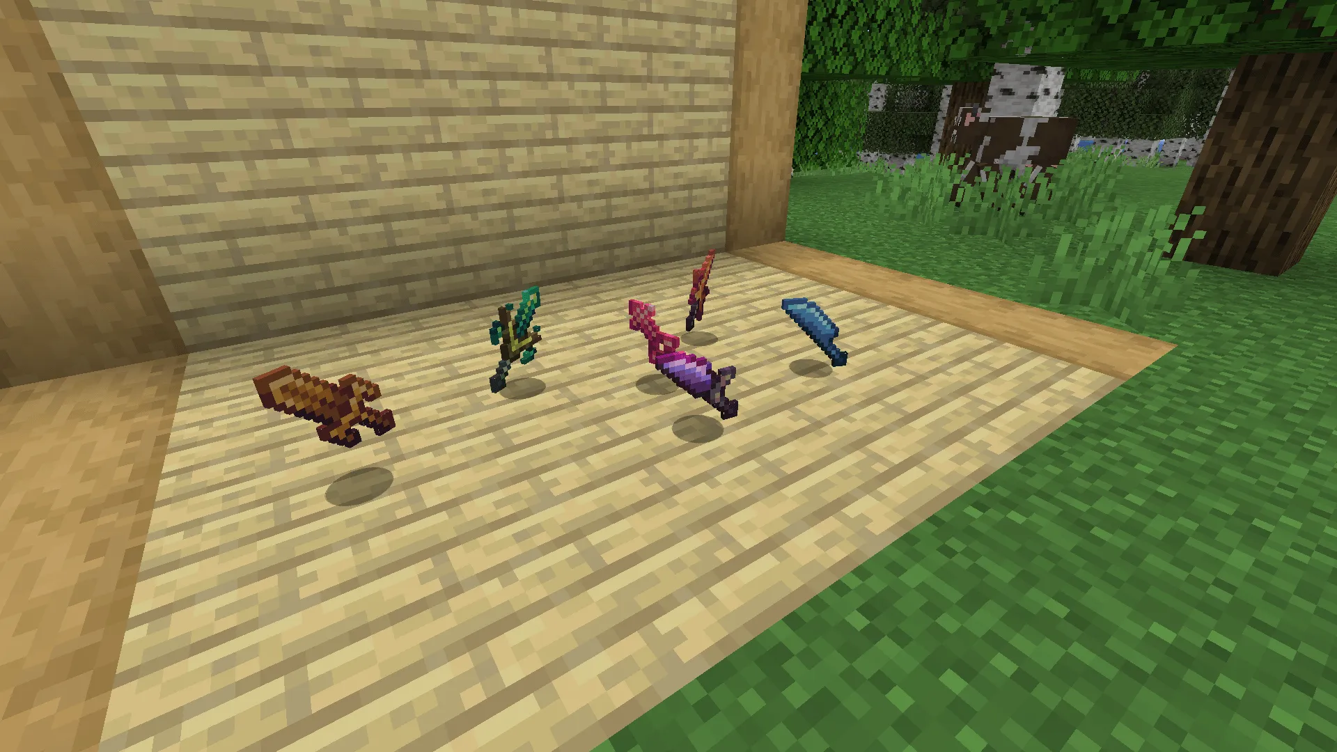 Unique Swords — скриншот 2 (Текстуры, Minecraft)