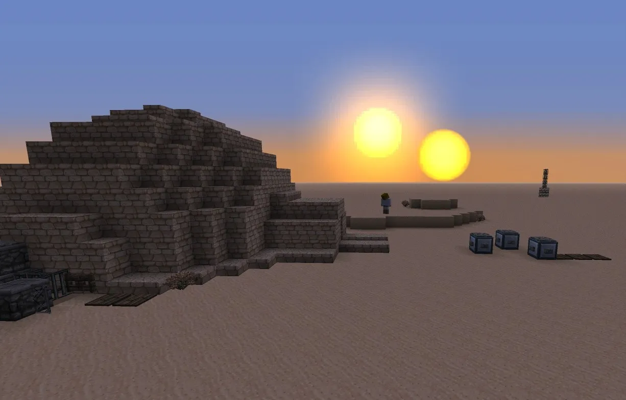 Block Wars: The Original Trilogy — скриншот 1 (Модпаки, Minecraft)