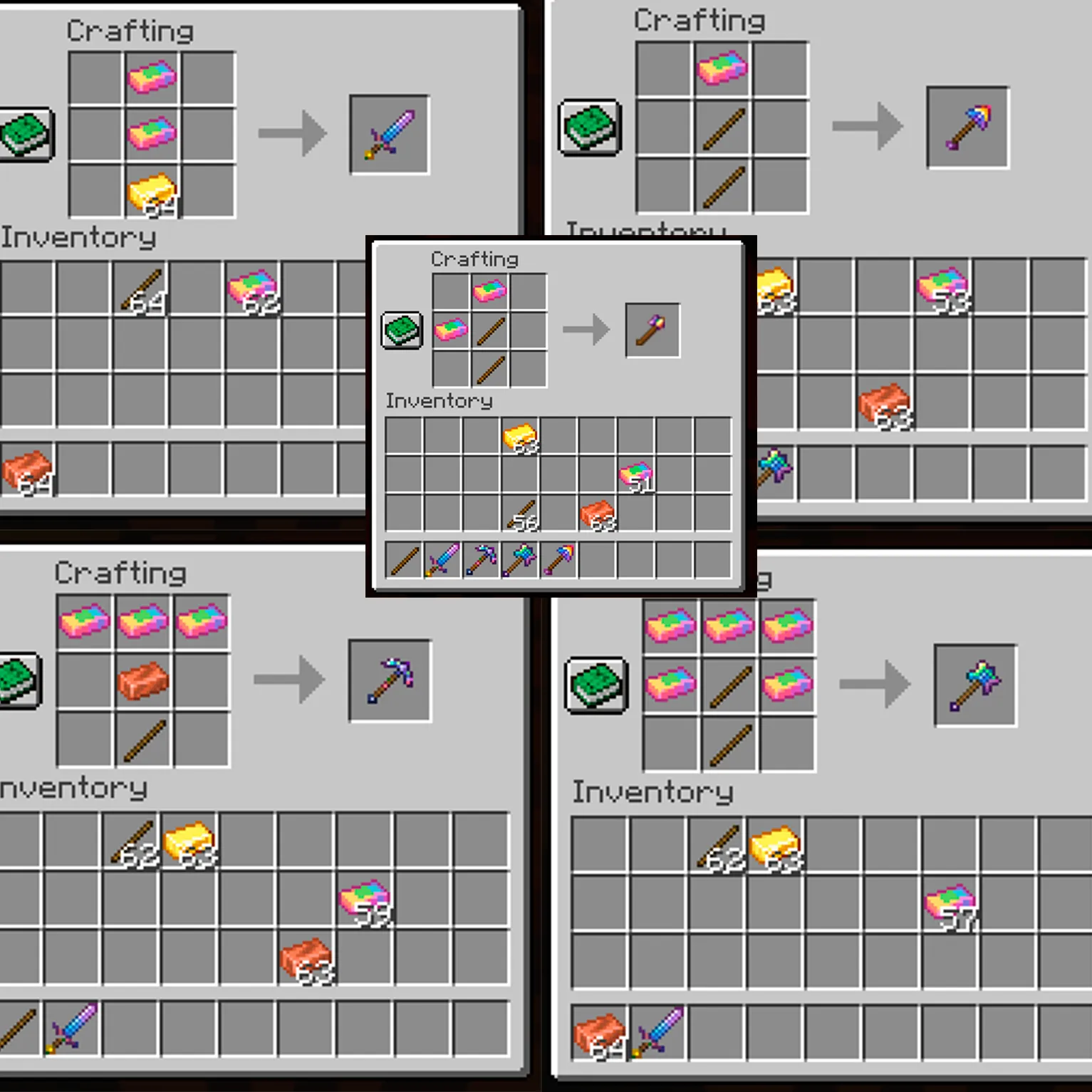 Rainbow Bismuth Ore, Моды, Minecraft