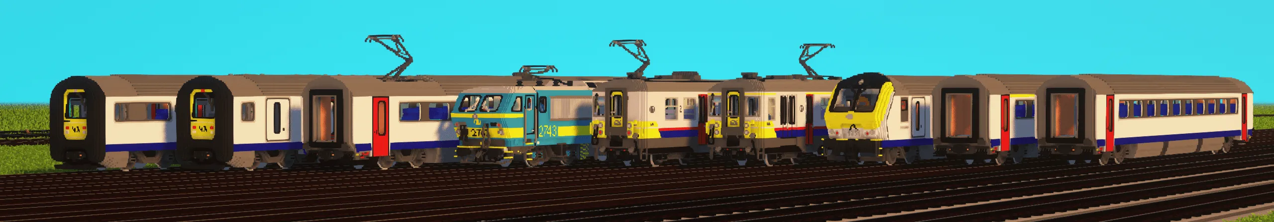 Create: Belgian Voxel Trains, Моды, Minecraft