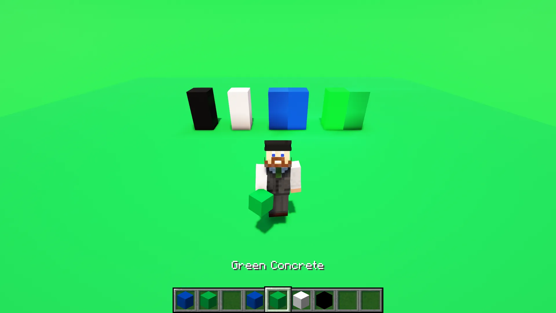 GreenBlue Screen, Текстуры, Minecraft