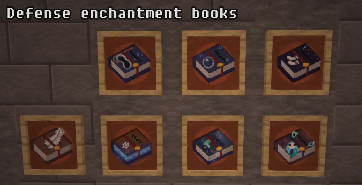 Enchanted Books Showcase 64x, Текстуры, Minecraft