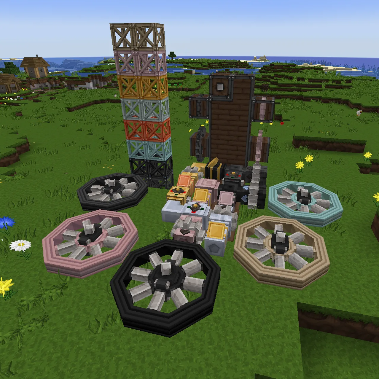 Create: The Factory Must Grow BDCraft — скриншот 1 (Текстуры, Minecraft)