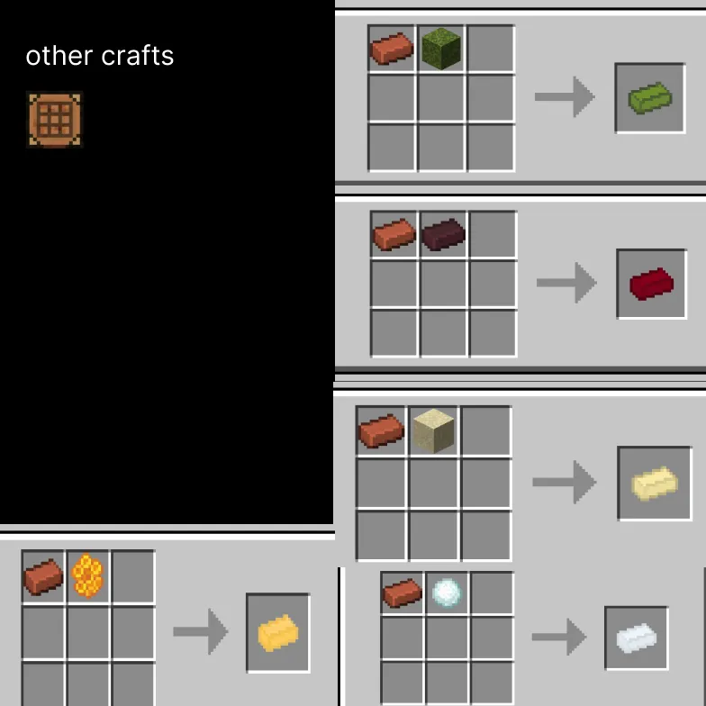 Colored Bricks, Моды, Minecraft