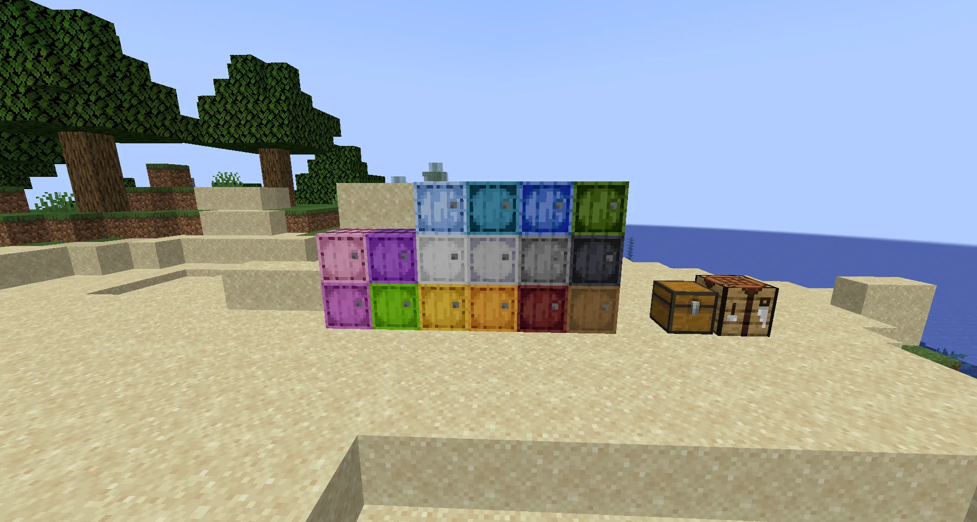 Stained Wood pack, Моды, Minecraft