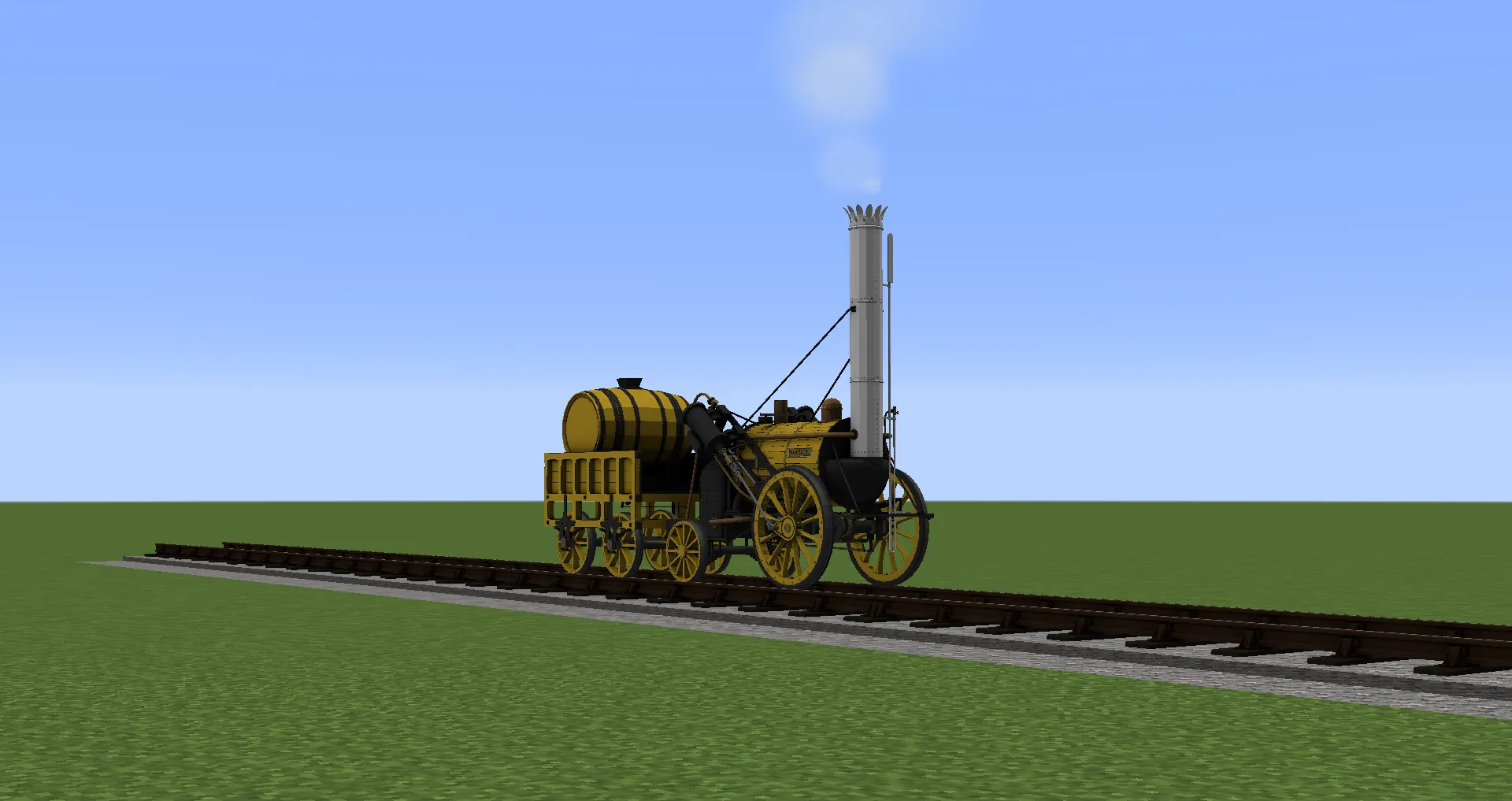 Immersive Railroading - Dragons British - Early Steam — скриншот 1 (Текстуры, Minecraft)