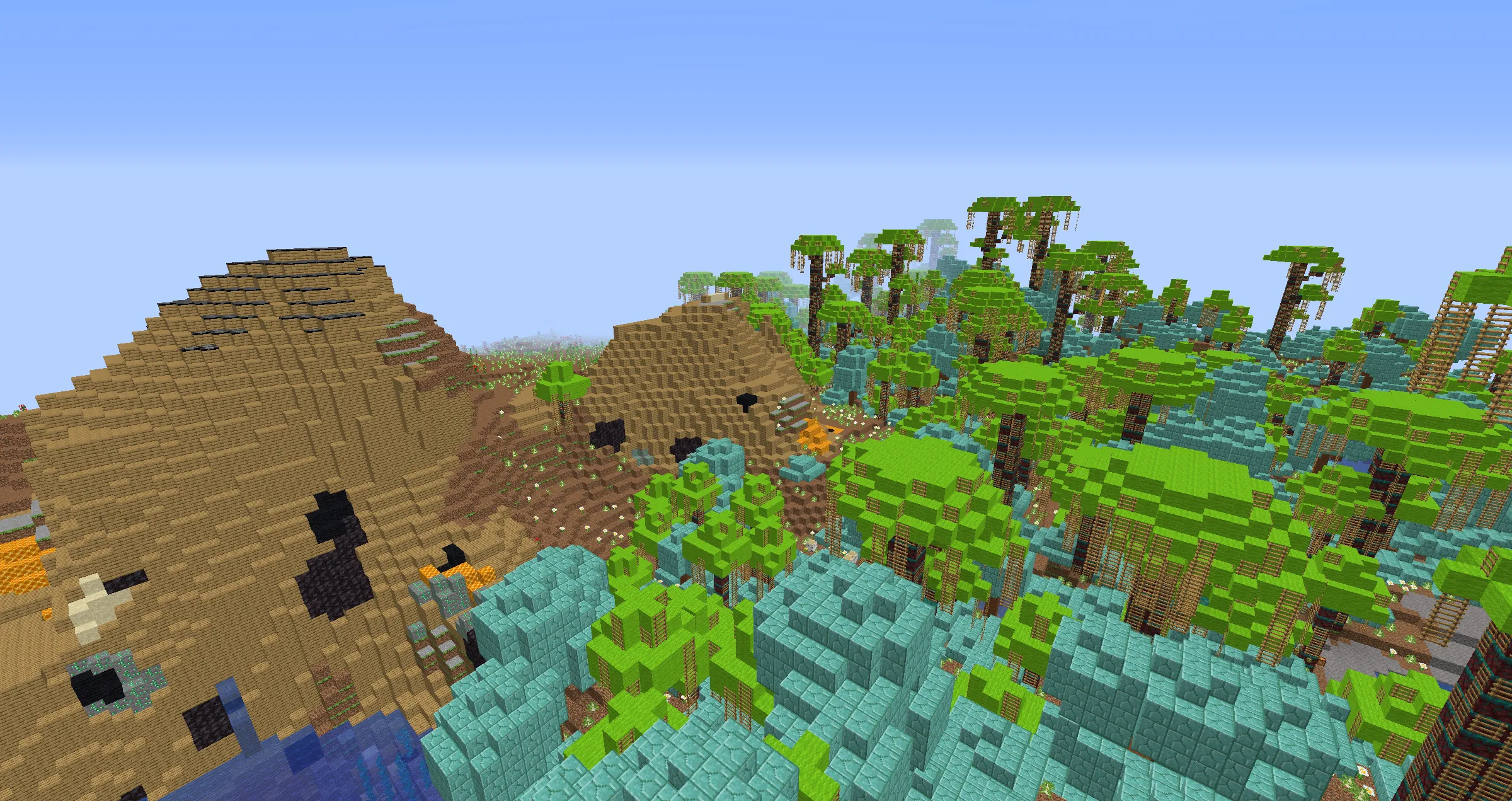 Flipped Out, Текстуры, Minecraft