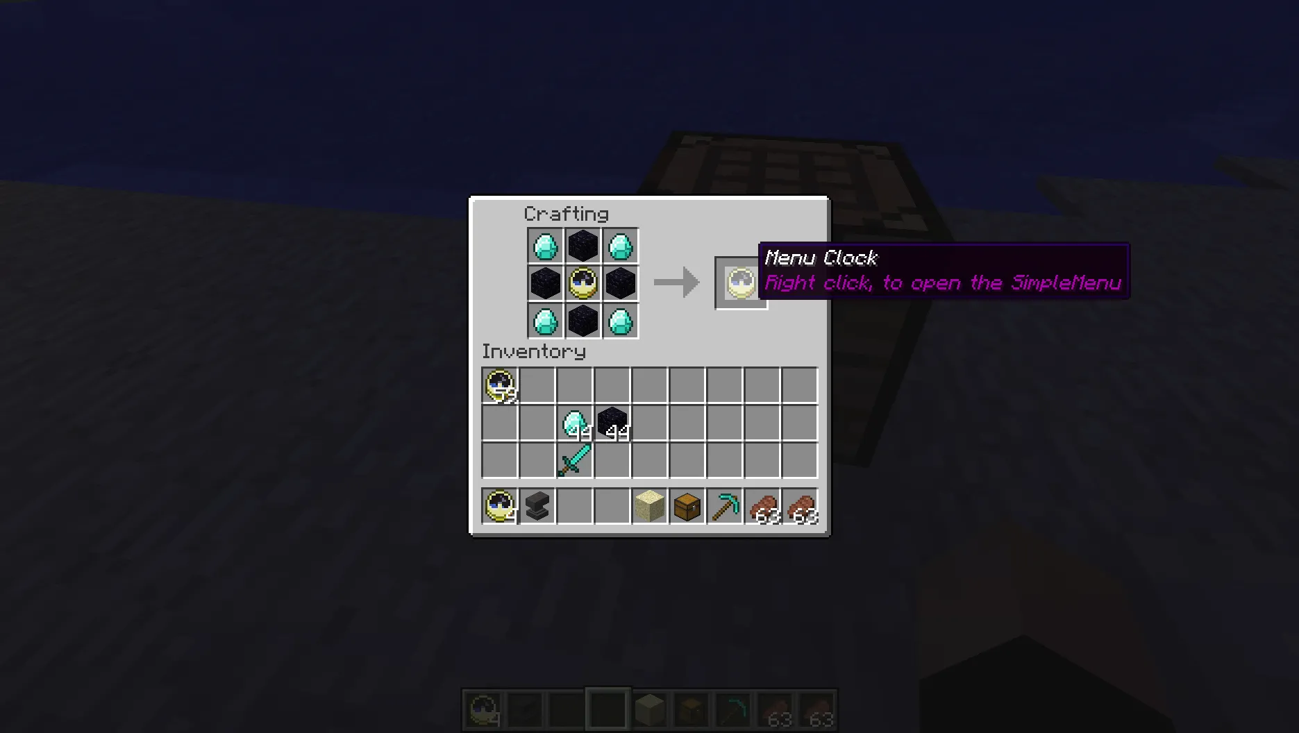 Rappet's Simple Menu — скриншот 2 (Плагины, Minecraft)
