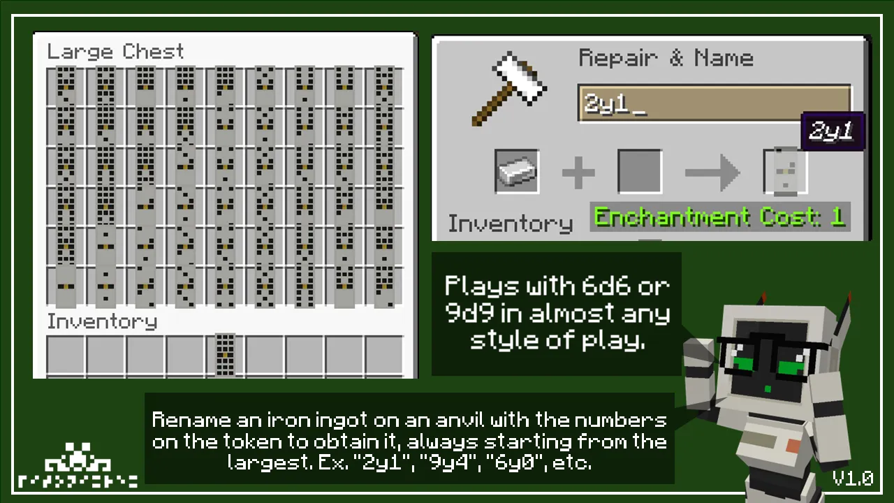 Dominos, Текстуры, Minecraft