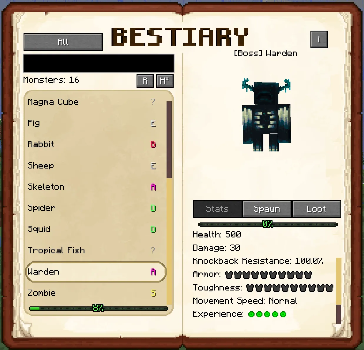 Araxer's Bestiary — скриншот 10 (Моды, Minecraft)