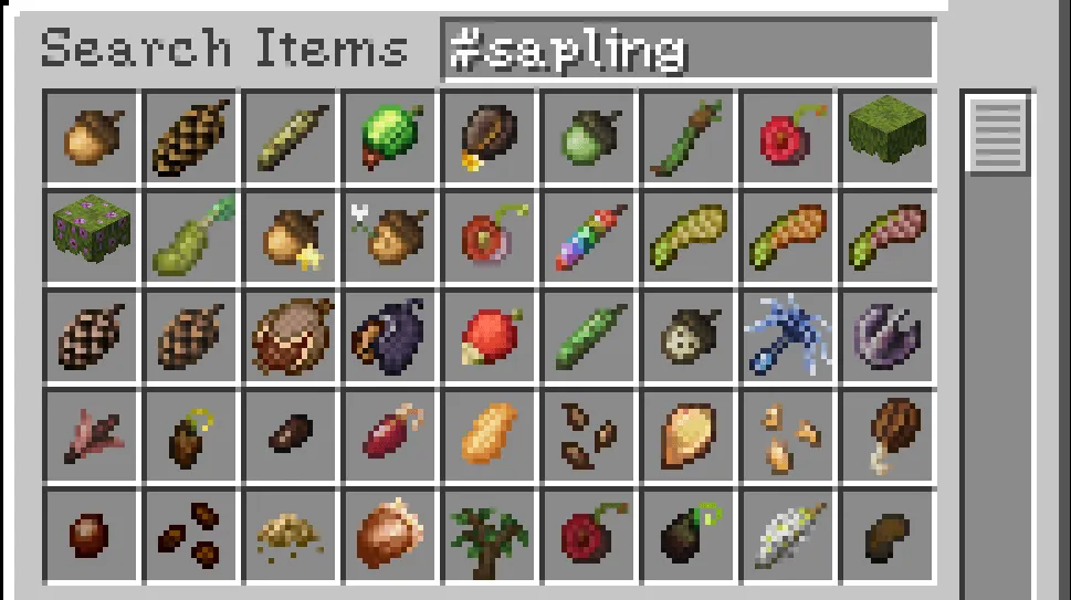 Tree Seeds Modded Compat — скриншот 3 (Текстуры, Minecraft)