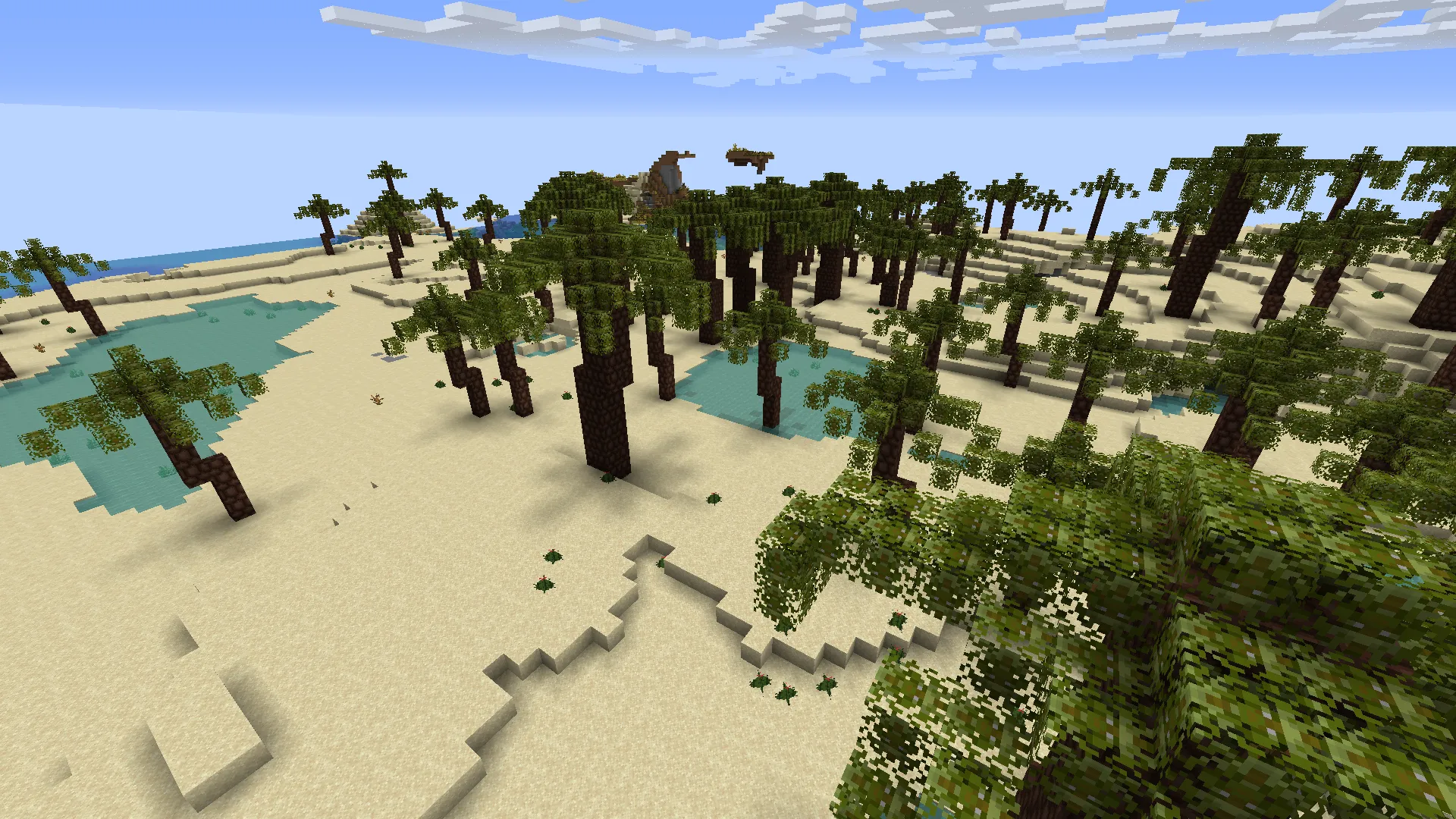 Biomes far away!, Моды, Minecraft