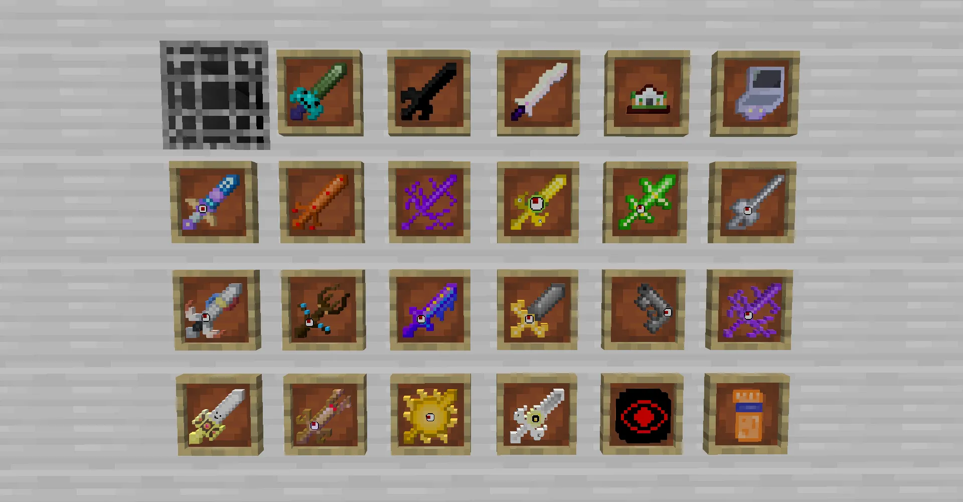 [Spoduo] Jojo's Stand Swords — скриншот 2 (Моды, Minecraft)