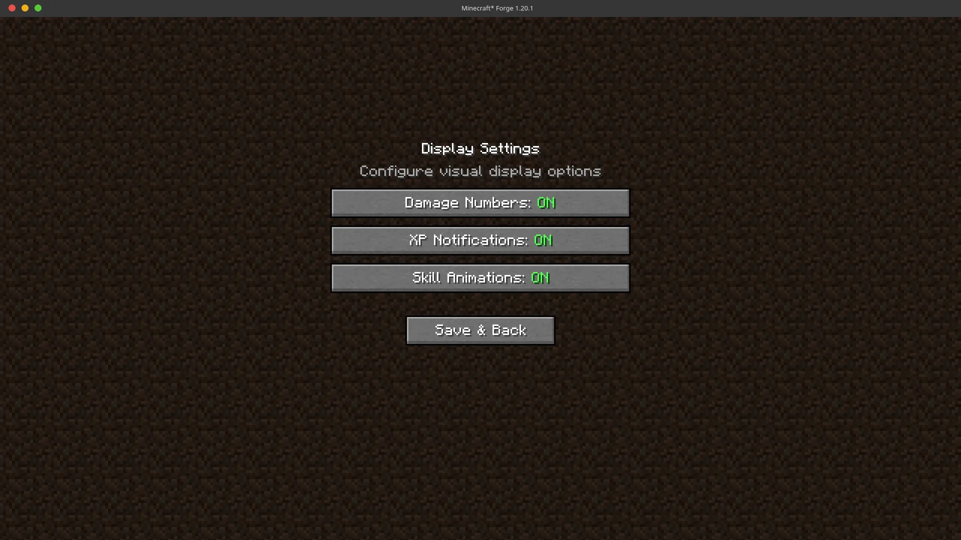Vulire Skilling, Моды, Minecraft