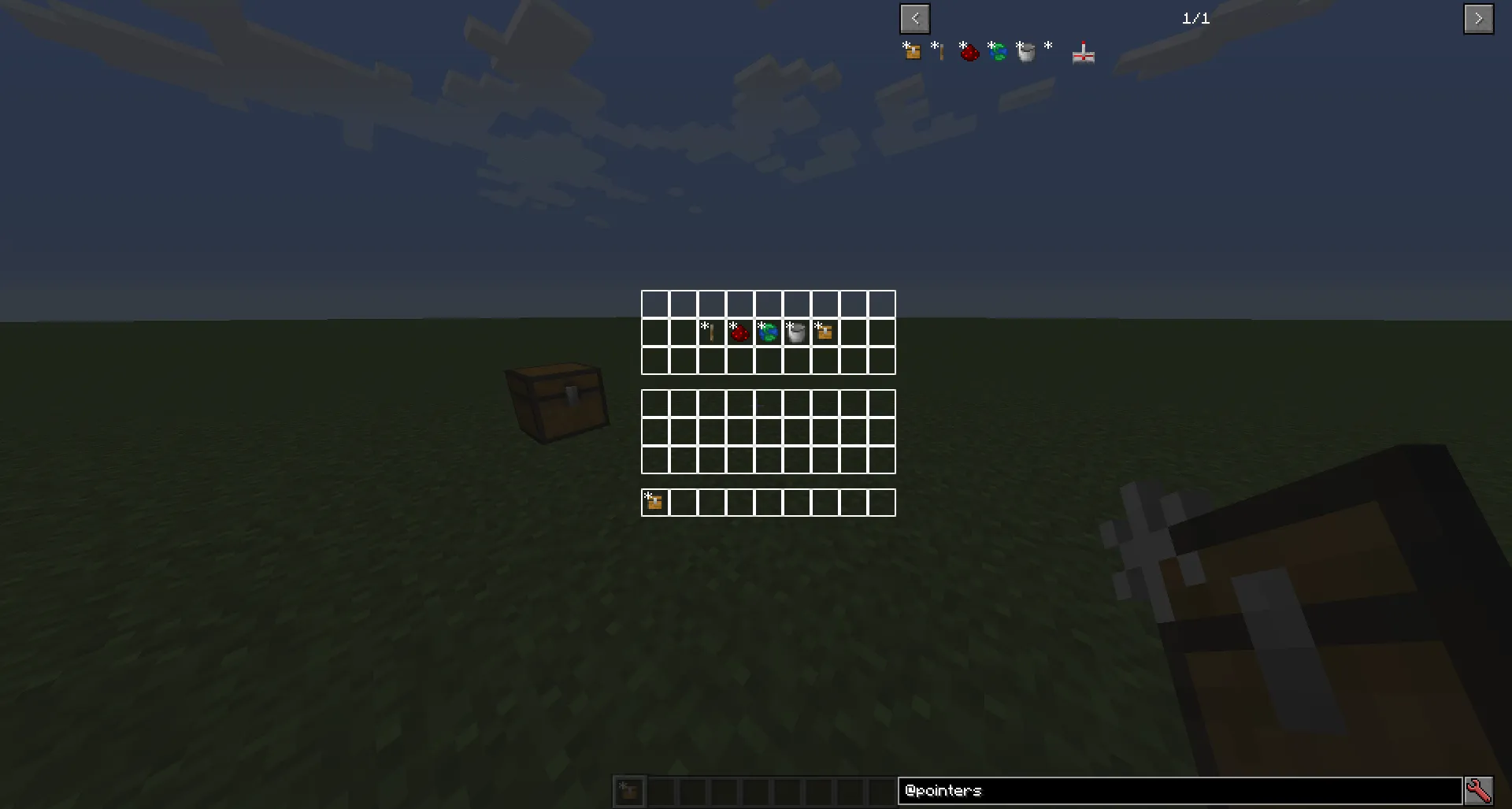 Pointers — скриншот 1 (Моды, Minecraft)