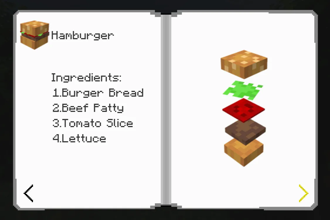 RPG Burgers — скриншот 1 (Моды, Minecraft)