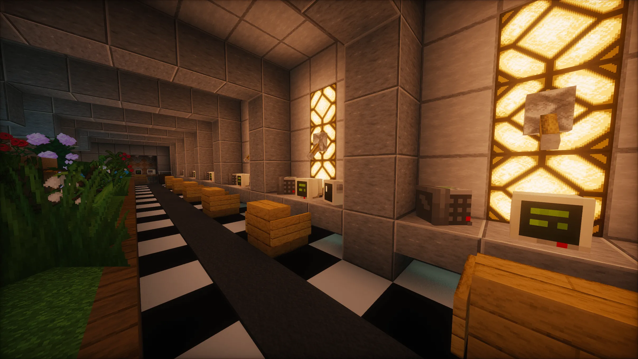 The Underground Bunker — скриншот 16 (Карты, Minecraft)
