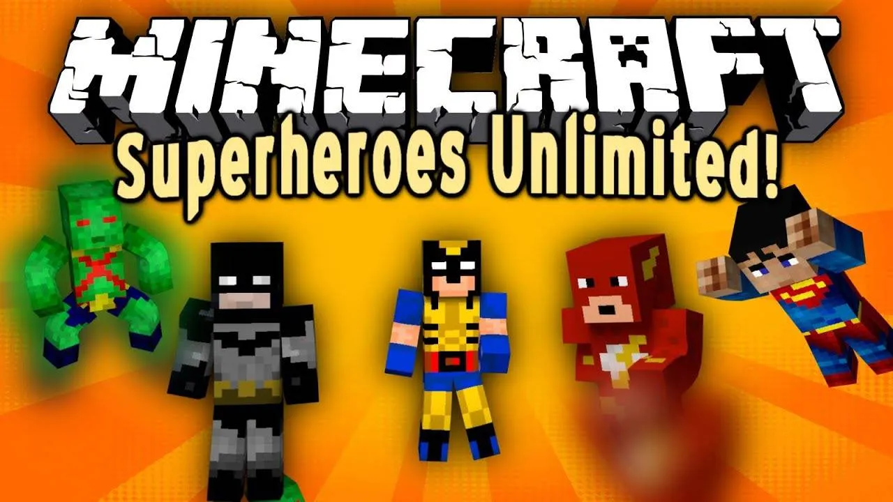 superhero unlimited — скриншот 3 (Моды, Minecraft)