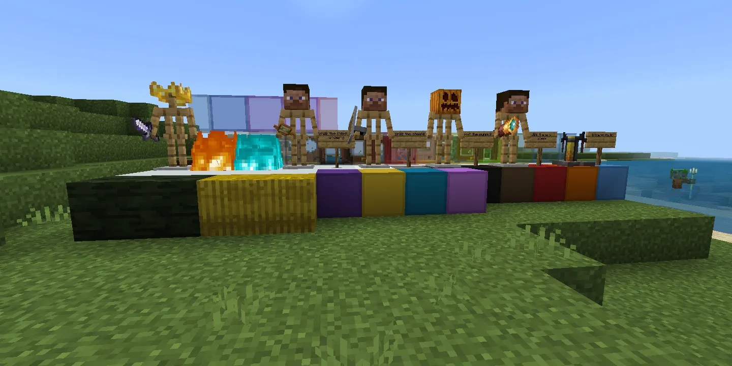 Barge beme, Текстуры, Minecraft