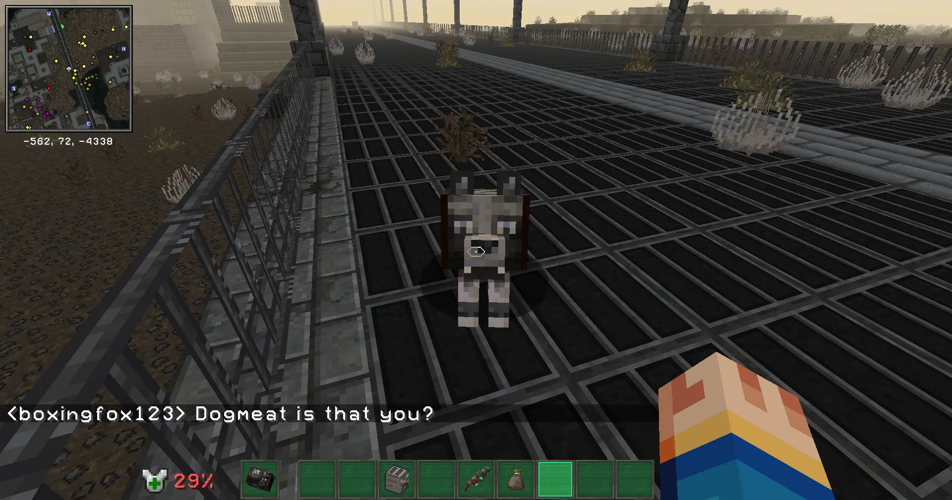 SURVIVE THE FALLOUT — скриншот 7 (Модпаки, Minecraft)