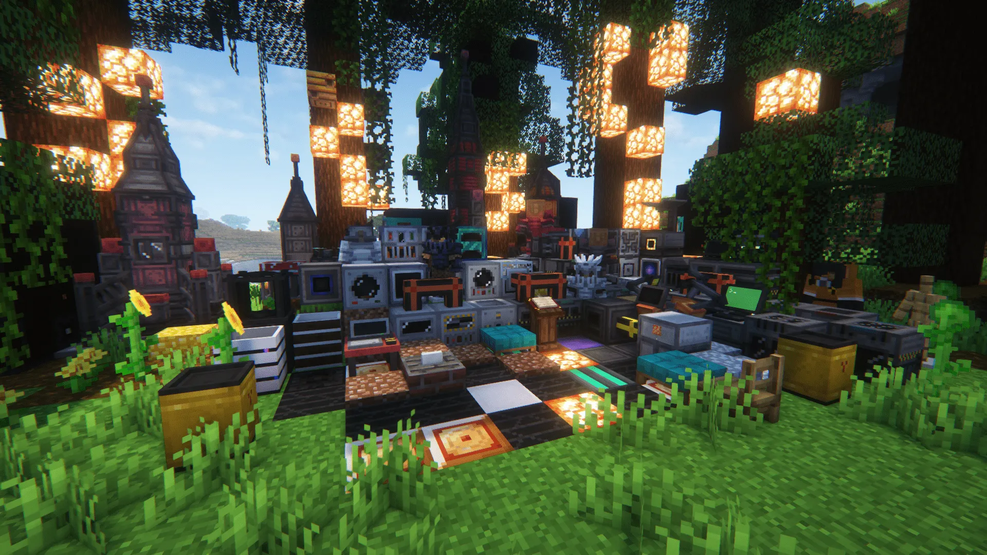 Sacred Logistics — скриншот 10 (Модпаки, Minecraft)